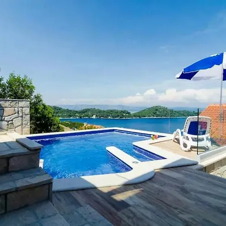 Seaside With A Swimming Pool Sobra, Mljet - 22926 Apartament Babino Polje